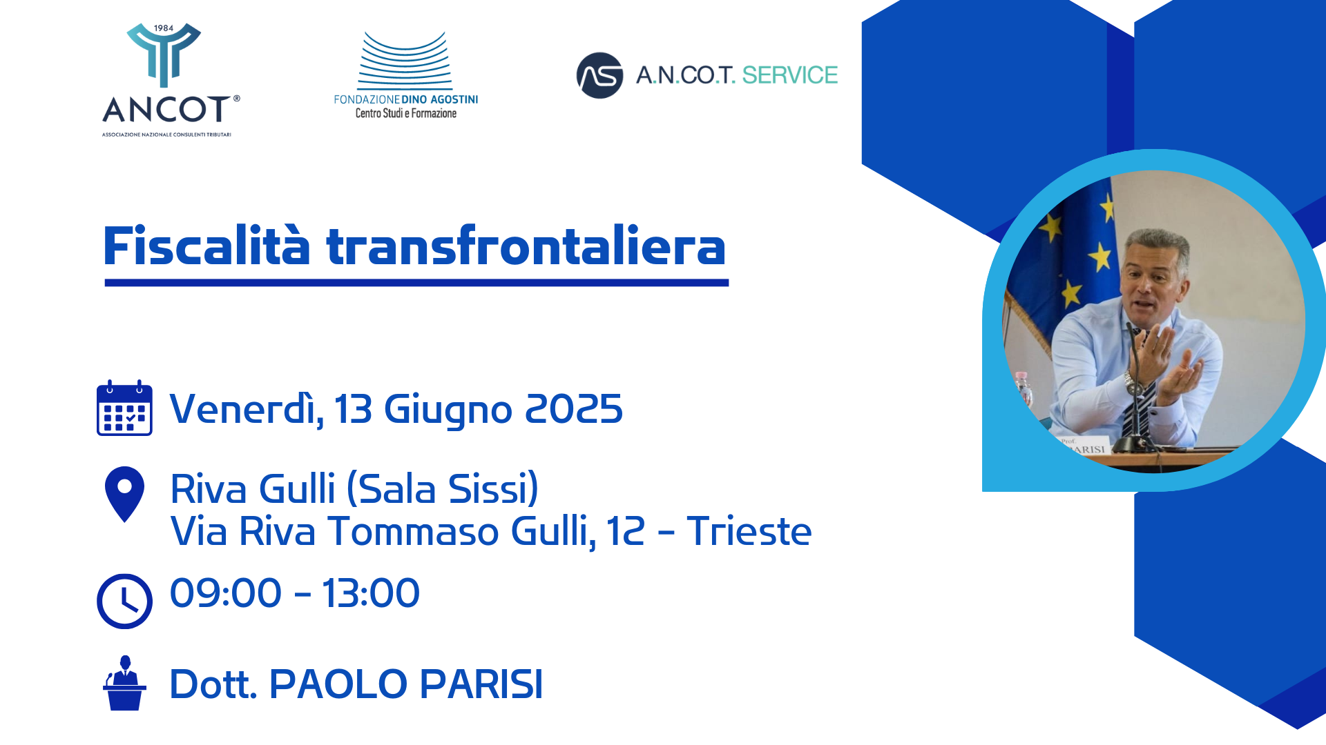 Evento gratuito per gli Associati A.N.CO.T.